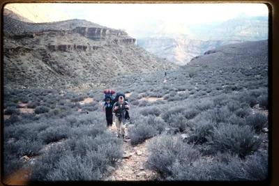 Fall '92 Grand Canyon Doug Ruska and Ken Mitchell 3rd Day