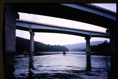Connecticut River Trip Aug 95 Highway Bridges