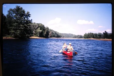 Connecticut River Trip Aug 95 Mark and Bailey