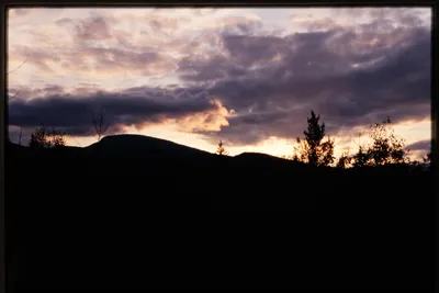 Fall 88 Shelburne Moriah Sunset