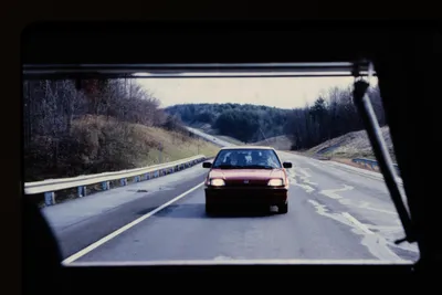Clarksville caving trip Fall '87 Mike's Car