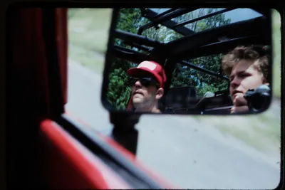 Lou and I in the Samurai Aug 87